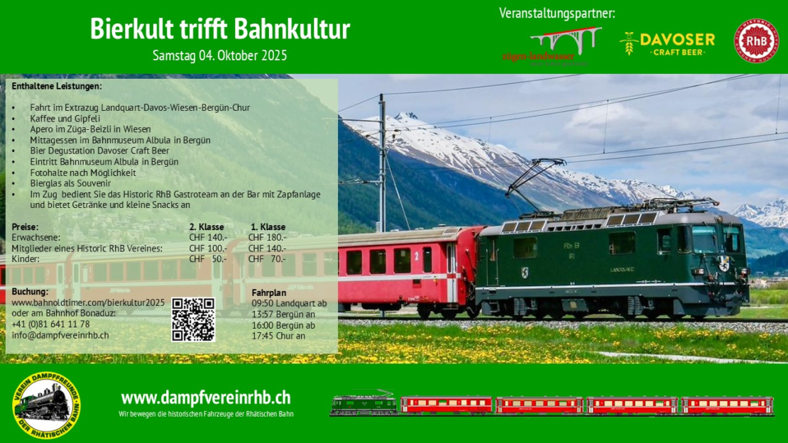 Bild Bierkult trifft Bahnkultur